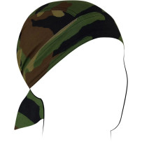Flydanna® SportFlex® Headwrap — One Size, Woodland camouflage