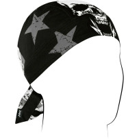 Flydanna® SportFlex® Headwrap — One Size, Black, Medium Gray