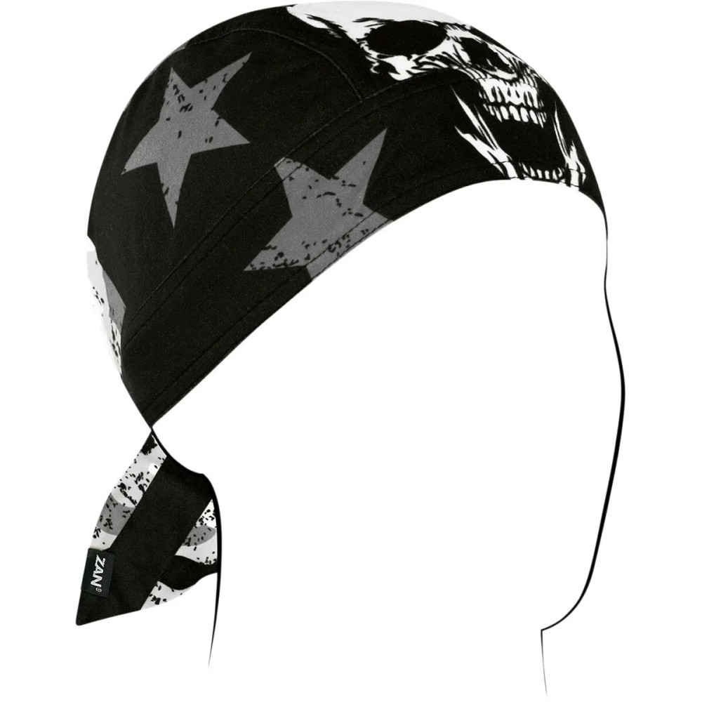 Flydanna® SportFlex® Headwrap — One Size, Black, Medium Gray