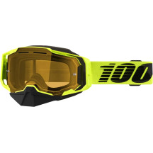 Armega Snow Goggle — Adult, Fluorescent Yellow