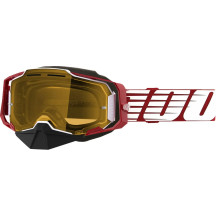 Armega Snow Goggle — Adult, Red, Yellow lens