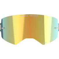 Supertech Goggle ABS Vision Lens — Supertech, Gold Mirror, Adult