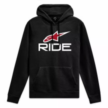 Ride 4.0 Pullover Hoodie — S, Black