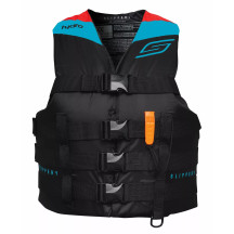 Hydro Nylon Vest — XS, Black/Aquamarine