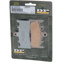 Standard DP Sintered Brake Pads — 8.1 mm thickness, 89.7 mm length, 52 mm width