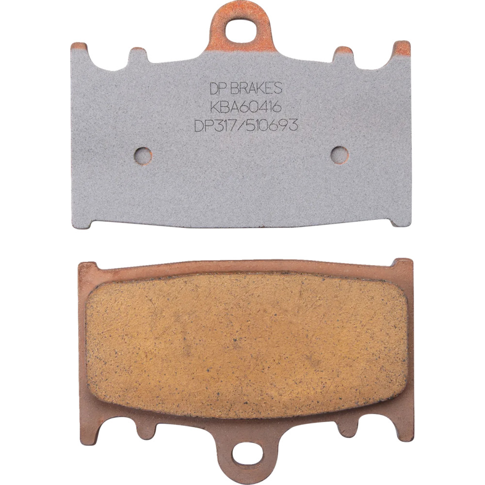Standard DP Sintered Brake Pads — 69.7 mm × 46.5 mm × 8.2 mm