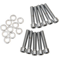 Cam Cover Bolt Kit — Chrome, Polished