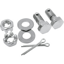 Chrome Stock Hardware Kits — Rear brake caliper anchor arm kit