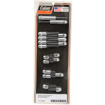Primary Cover Acorn Screw Kit — Chrome
