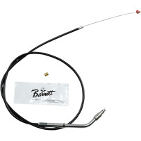 Black Vinyl Throttle/Idle Cable — 81.5 cm (32") housing