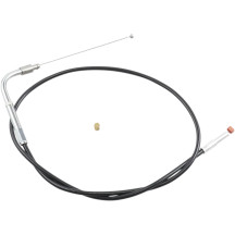 Black Vinyl Throttle/Idle Cable — 73.5 cm (29")