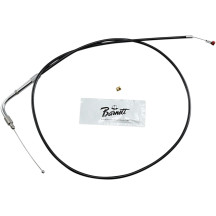 Black Vinyl Throttle/Idle Cable — 99 cm (39")