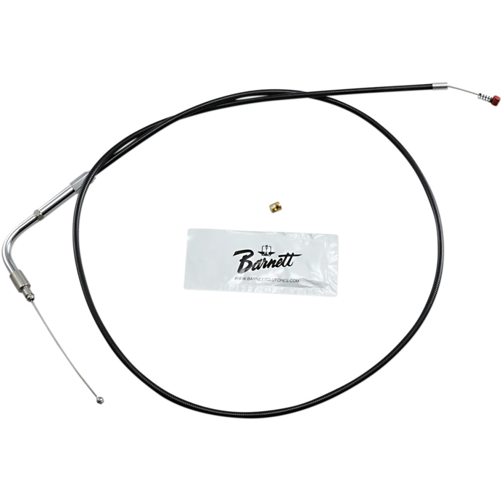 Black Vinyl Throttle/Idle Cable — 99 cm (39")