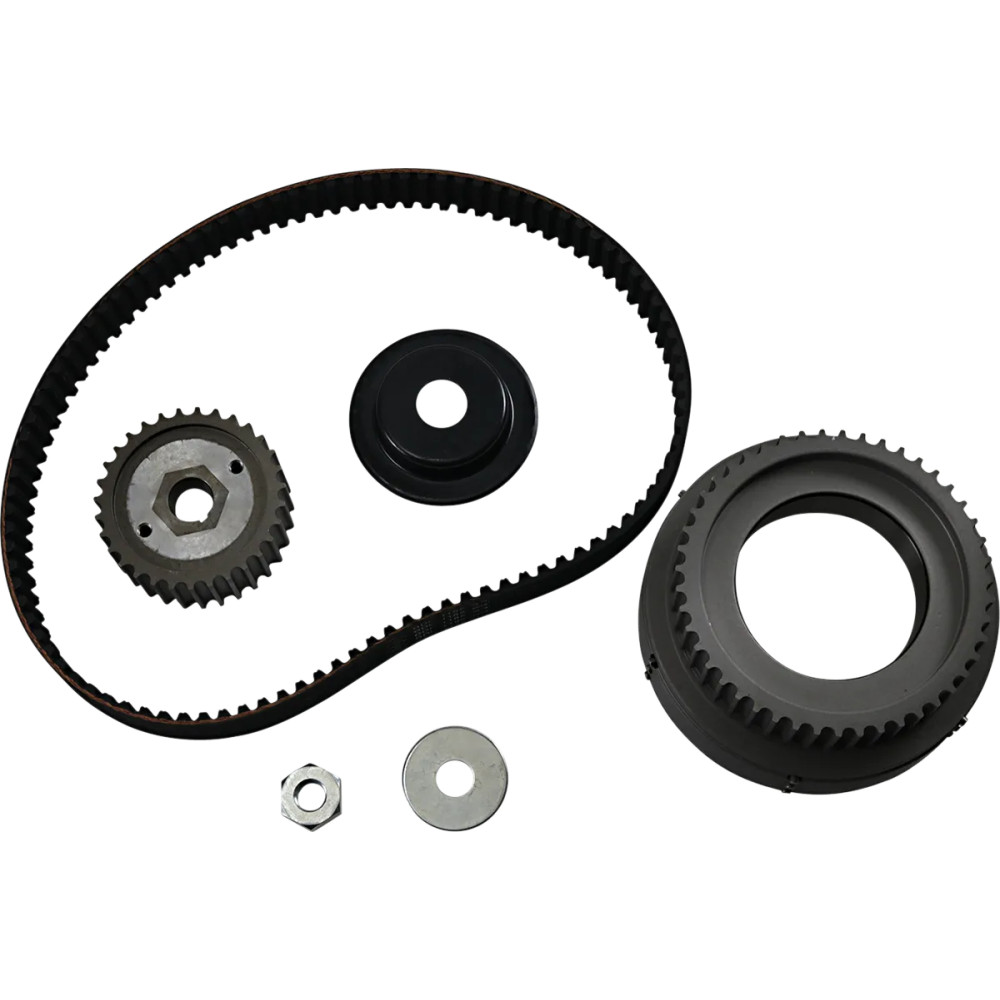 11 mm Belt Drive — Kit, 38.1 mm (1-1/2"), Anodized