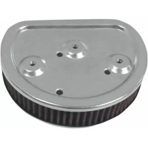 Replacement High-Flow Air Filter — Red, 43 mm