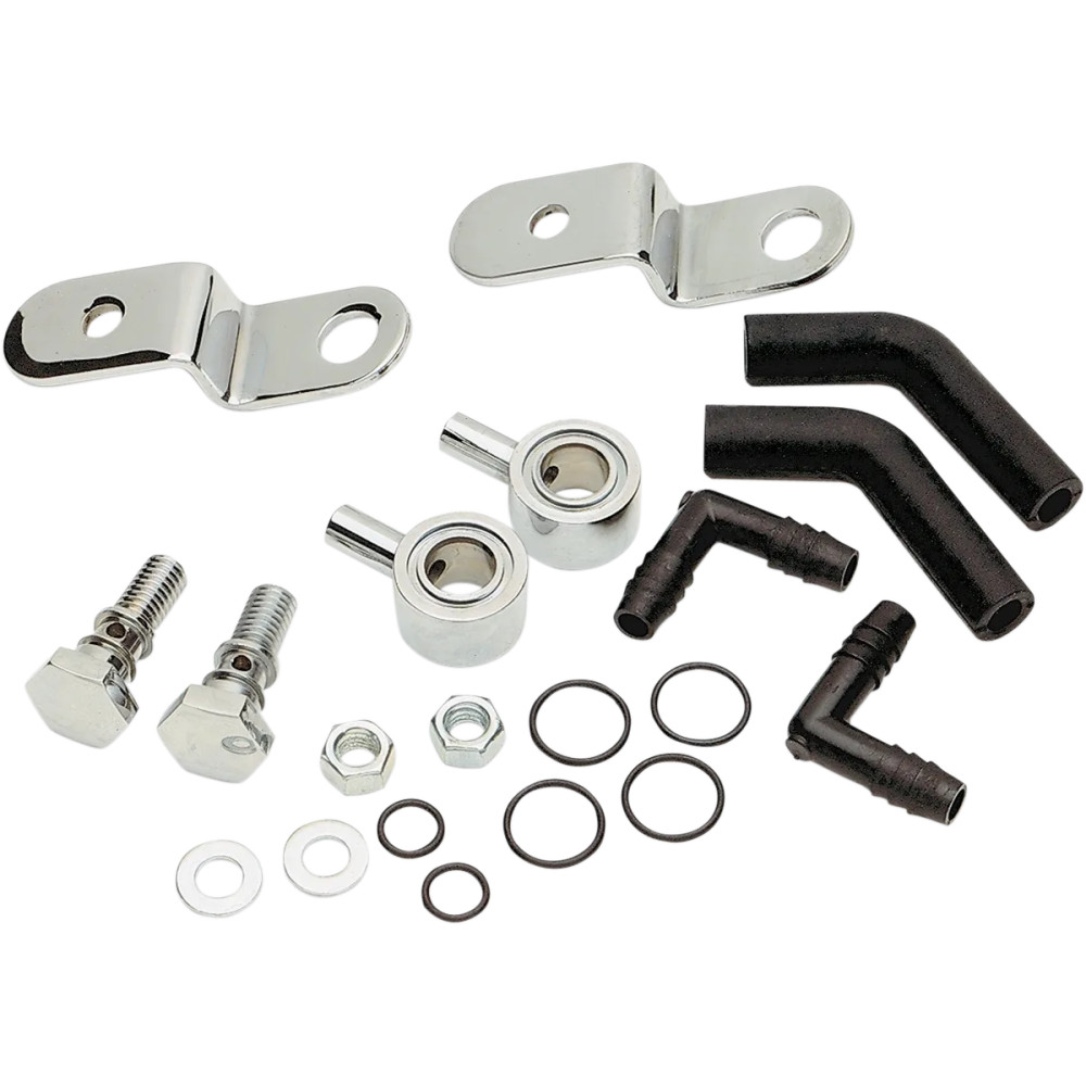 Kit de respiradero HSR para carburador — For HSR 42/45 Carb on Twin Cam, negro