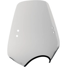 Classic Deuce Windshield — Height 47 cm (18.5"), Width 49.5 cm (19.5"), Headlight cutout 18 cm (7")