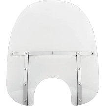 Memphis Fats Windshield — 48.5 cm (19"), headlight cutout 18 cm (7")