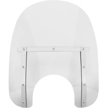 Parabrisas Memphis Slim — 45 cm de ancho, 18 cm abertura de faro, 38 cm de alto