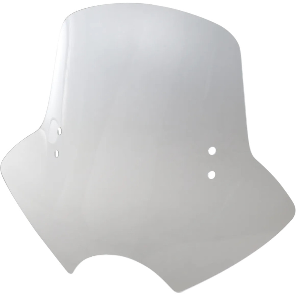 Replacement Demon Windshield Plastic — Clear, 45.5 cm × 53.5 cm, 18 cm (7") headlight cutout