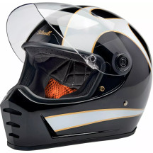 Lane Splitter 22.06 Helmet — L, Gloss Black, Gloss White