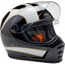 Lane Splitter 22.06 Helmet — XL, Gloss Black, Gloss White