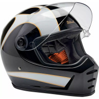 Lane Splitter 22.06 Helmet — XL, Gloss Black, Gloss White