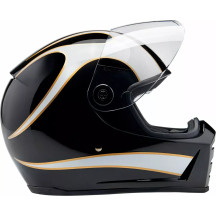 Lane Splitter 22.06 Helmet — XL, Gloss Black, Gloss White