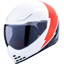 Domain™ Slabtown Helmet — 2XL, White, Red
