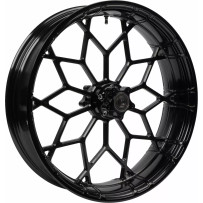 Fat Factory Forged Front Wheel Kit — 21x5.5 rim, Black