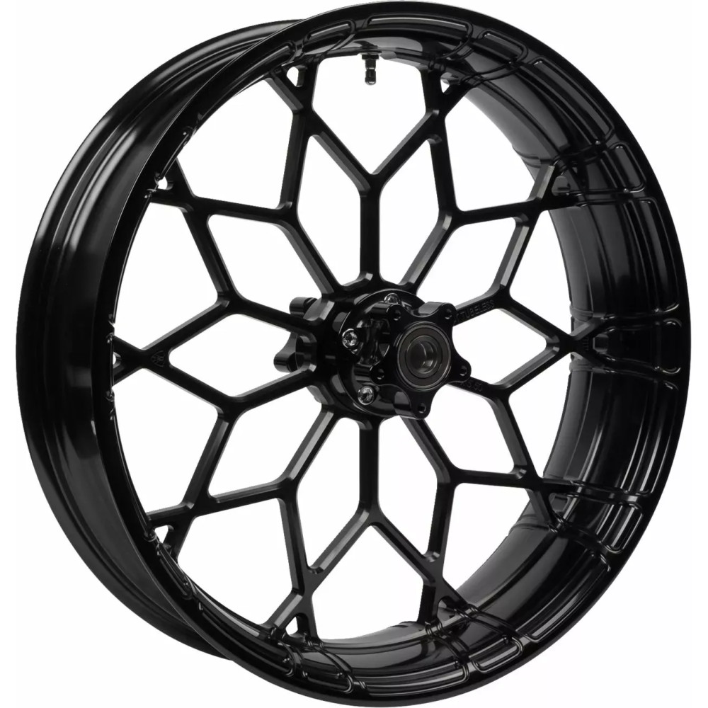Fat Factory Forged Front Wheel Kit — 21x5.5 rim, Black