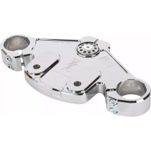 Top Tree — Chrome, 1.35 in closer riser, fits up to 15 in total riser/bar height