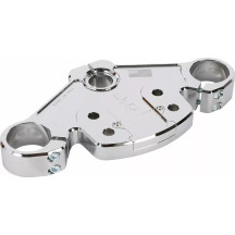 Top Tree — Chrome, 1.35 in closer riser, fits up to 15 in total riser/bar height