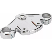 Top Tree — Chrome, 1.35 in closer riser, fits up to 15 in total riser/bar height