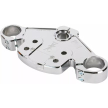 Top Tree — Chrome, 1.35 in closer riser, fits up to 15 in total riser/bar height