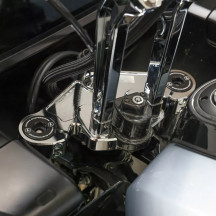 Cover Steering Lock — Carbon Fiber, Gloss Weave