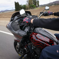 Cover Steering Lock — Carbon Fiber, Matte Forged