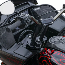 Cover Steering Lock — Carbon Fiber, Matte Forged