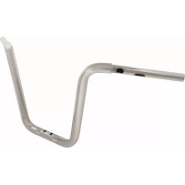 Manillar Twin Round — abrazadera 1-1/4", elevación 12", ancho 34-1/4", cromo