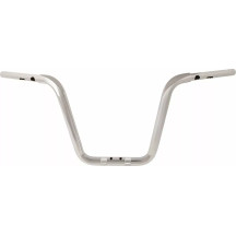 Manillar Twin Round — abrazadera 1-1/4", elevación 12", ancho 34-1/4", cromo