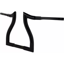 Manillar Hammerhead pre-cableado — 82,5 cm de ancho, 25,4 mm de diámetro, abrazadera 32 mm, negro