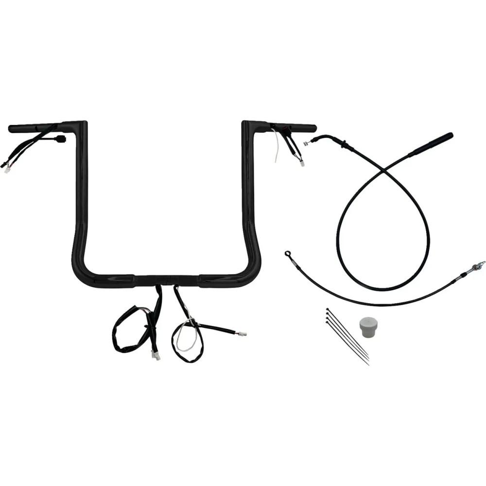 Kit de manillar EZ Install cableado — diámetro de sujeción 1", subida 16", ancho 36"