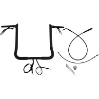 Kit de manillar cableado EZ Install — Ancho 36", Altura 16", Diámetro de sujeción 1", Negro