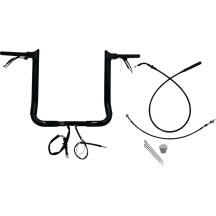 Kit de manillar cableado EZ Install — Negro, 38 cm (15"), 25.4 mm (1")