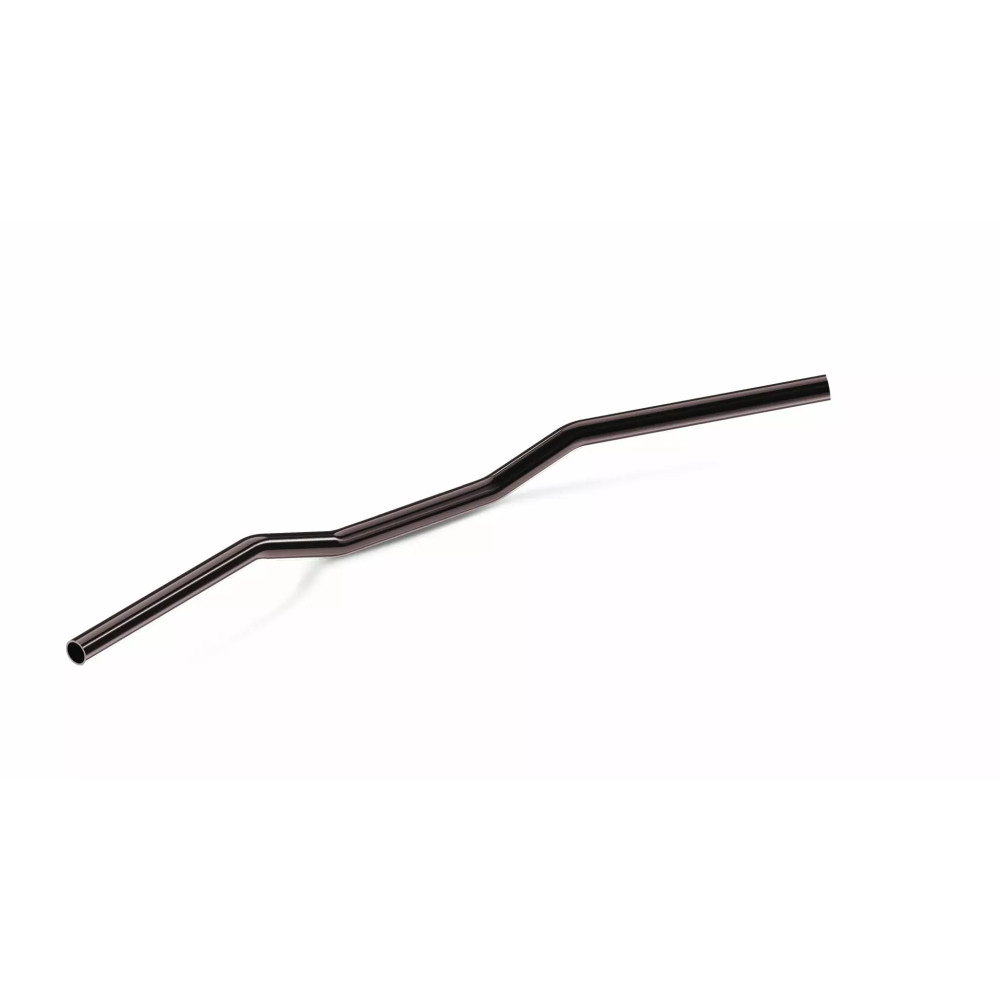 Manillar Sport Low — 25.4 mm diámetro, 78.7 cm ancho, 73 mm retroceso, Negro, Cromo