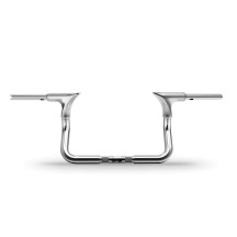 Eagle Handlebar — 32 mm (1-1/4") diameter, 25.5 cm (10") height, 228 mm (9") sweep, 91.5 cm (36") width, Chrome