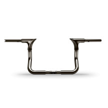 Eagle Handlebar — 1-1/4" diameter, 12" height, 36" width, 9" pullback, Black, Chrome