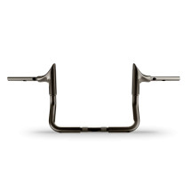 Bull Handlebar — 91.5 cm (36"), 25.5 cm (10"), 228 mm (9"), Black, Chrome