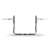 Bull Handlebar — 91.5 cm width, 30.5 cm height, 32 mm diameter, 228 mm sweep, Chrome