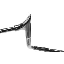 Bull Handlebar — 91.5 cm width, 30.5 cm height, 32 mm diameter, 228 mm sweep, Chrome